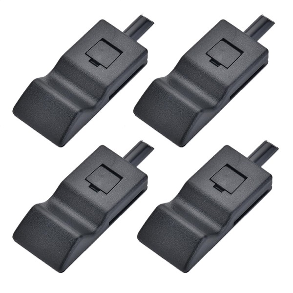 REAXOAL 4Pcs Front Or Rear Door Lock Knobs Buckle Window