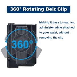 Generturbo Tandem tSlim x2 Pump Case with 360° Rotating Belt Clip, Tslim Holster with Smooth Eages for t:Slim/t Slim G4, Tslim Pump Holder with Strong Grip as tslim x2 Pump Accessories