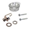 Jack Cup, 7/8", Socket, Silver with Switchcraft Jack and Screws