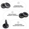 Uonlytech Headphone Ear Cushions Round Headset Ear Pads Earmuffs Replacement
