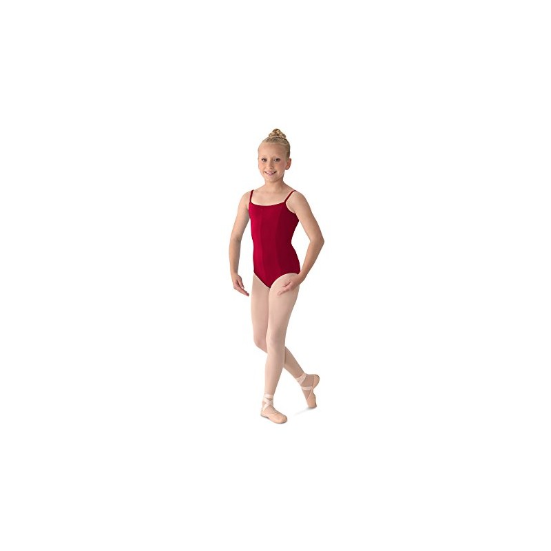 Mirella Princess Seam - Maillot para niña (2-4), Color Granate