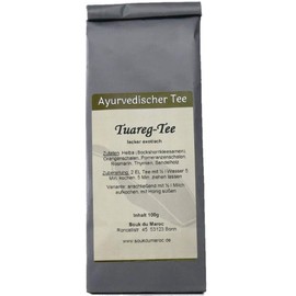 Tuareg Tee ayurvedische Kapha Mischung Tuaregtee ✔ Tea Chay Chai lose ✔ Teemischung ✔ ohne Zusatzstoffe, Aromastoffe & Konservierungsstoffe, 100g