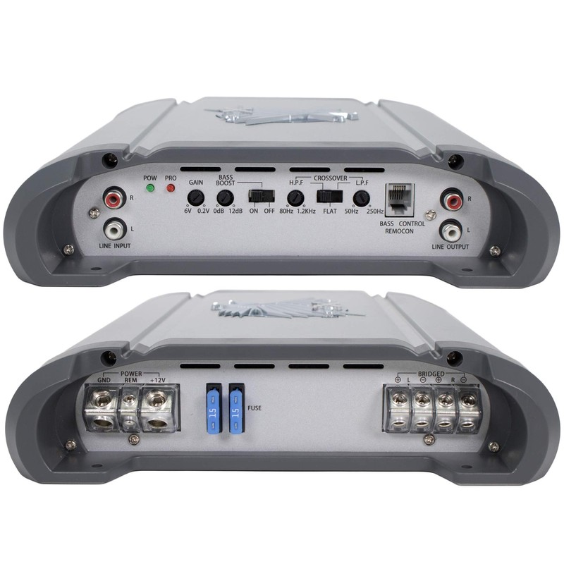 SoundXtreme ST-750.2 Two Channel Amplifier 2 Ohm Stable 1500W w/
