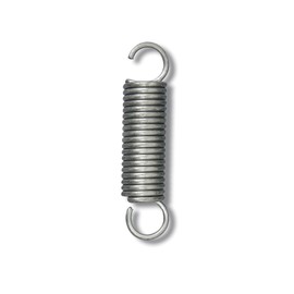 Chapuis RSO1 Set of 6 Metal Bed Springs-Galvanised Steel-Working Load 63 kg-Diameter 2.5 mm-Length 65 mm, Grey, Pieces