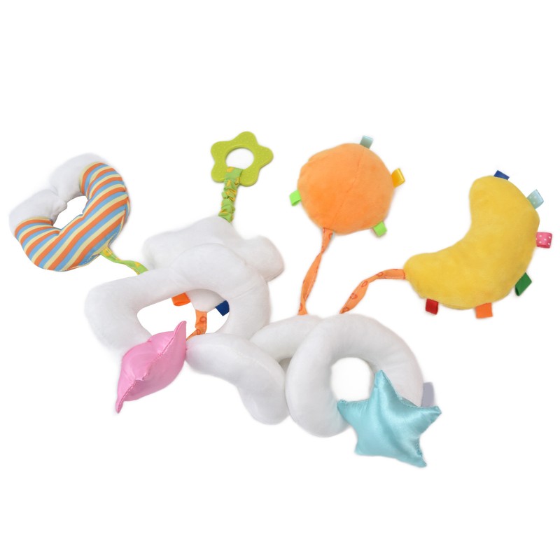 Baby Spiral Wrap Crib Bed Toy Cartoon Cute Stroller Car