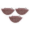 3pcs Stretchable Stocking Wig Cap Breathable Nylon Mesh Hat for
