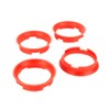 LST 4 x Centring Rings Distance Rings for Alloy Wheels