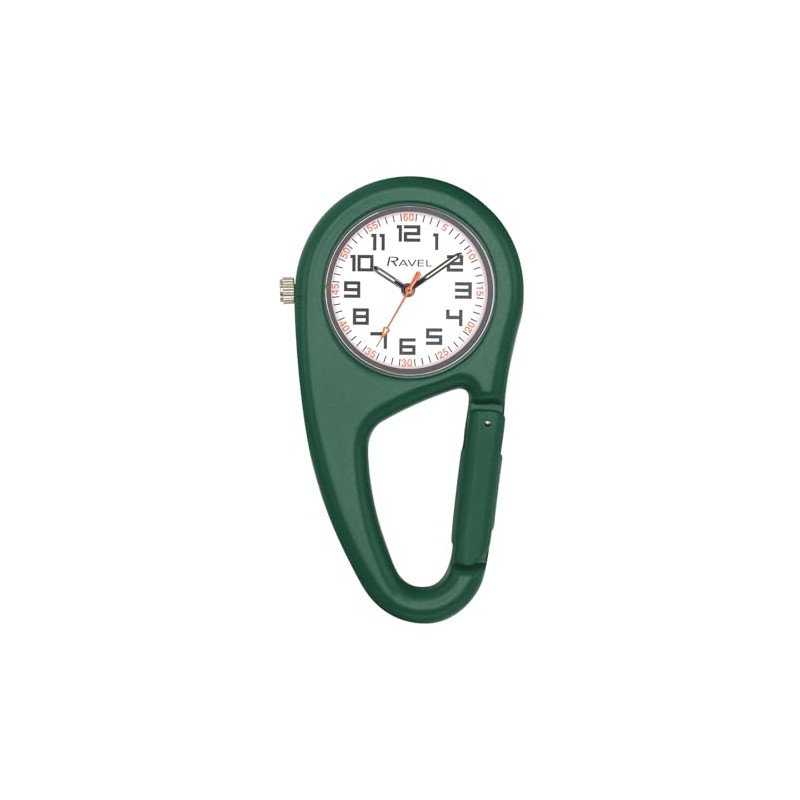 Ravel Belt Clip Carabiner Quartz Watch - Analogue Quartz -