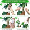 Fabulas 55 Inch Moss Pole Monstera Plant Support, 4 Pack