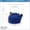 2.5 Quart Cast Iron Humidifying Woodstove Kettle