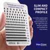 Clear Card Thread Checker™ for Heavy Hex Sizes - Inch