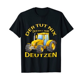 Deutz Tractor Truck Trekker Deutz Agriculture Farmers Village T-Shirt
