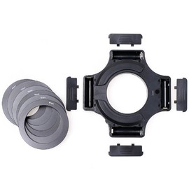 JJC LED-60 Dimmable LED Macro Ring Light (Ring Light, Continuous Light) for DSLR & System Cameras 650 Lux (60 cm)