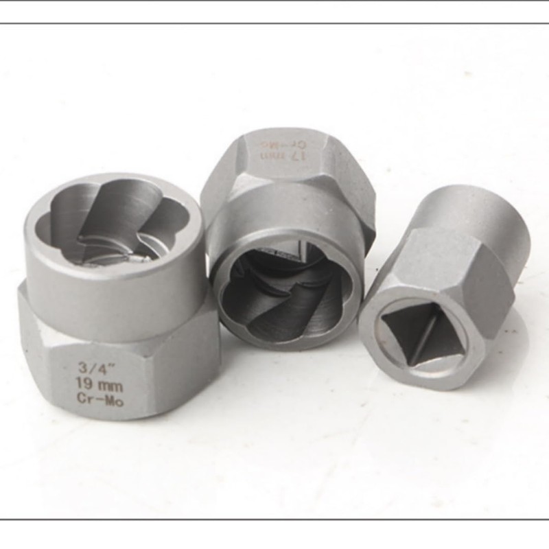 siawadeky Nut Twister, 14-Piece Set, Nut Extractor Socket Set, Impact