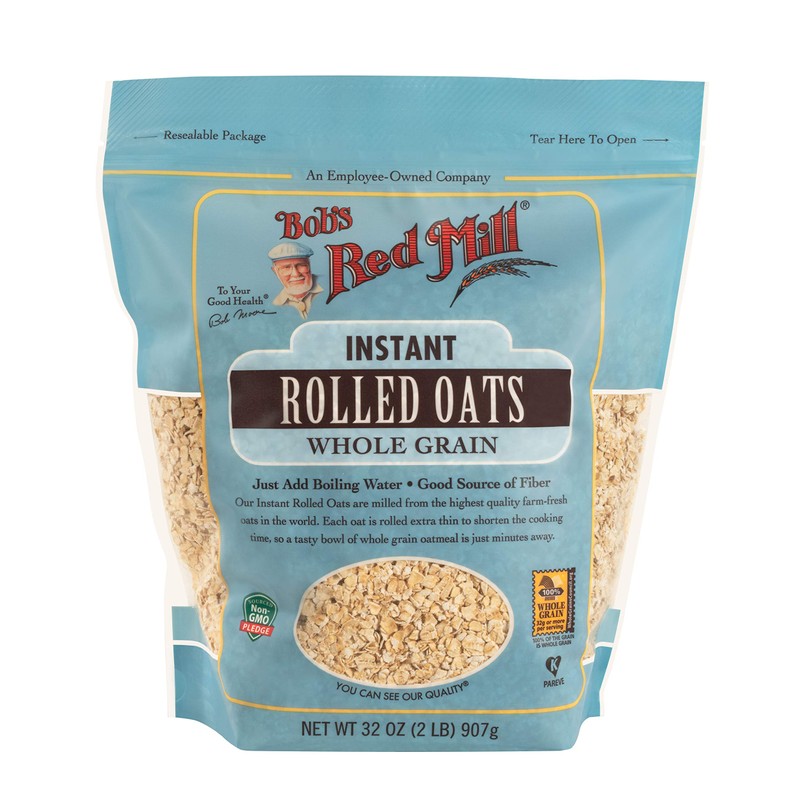 Bob's Red Mill Instant Rolled Oats, 32-ounce (Pack of 4)