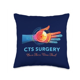 Carpal Tunnel CTS Surgery Been There Done That Throw Pillow