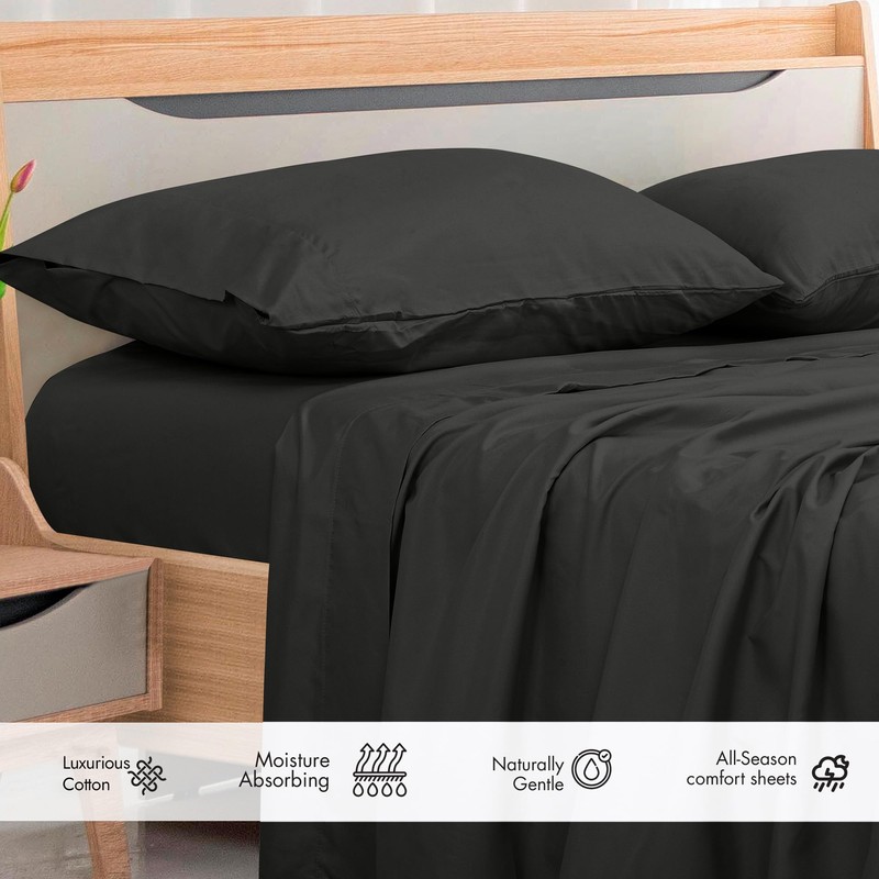 Royale Linens 300 Thread Count 100% Long Staple Combed Cotton
