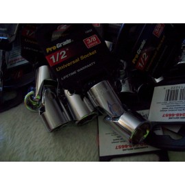 Unbranded NEW - ProGrade  3/8" DRIVE 1/2" SWIVEL UNIVERSAL  SOCKET - Lifetime warranty