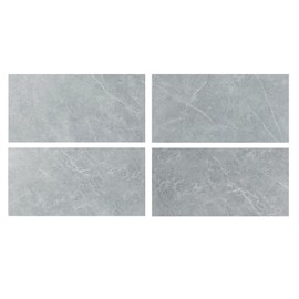 Vsmile 30-Pack Self-Adhesive Vinyl Flooring Peel and Stick Floor Tiles, 12x24 Flooring Plank 60 Sq.Peel and Stick Floor Tile for or Kitchen, Dining Room, Bedrooms