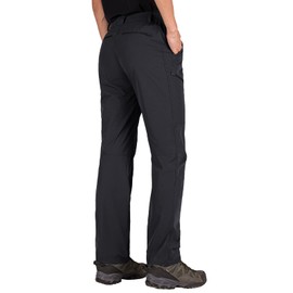 Shallowlulu Men's Cargo Hiking Pants Quick Dry Lightweight Waterproof Tactical Pants with Multi Pockets for Camping Fishing Work(Black 38W/30L)