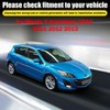 LETINGFAR LETINGFAR Window Visors Rain Guards for Mazda 3 Hatchback