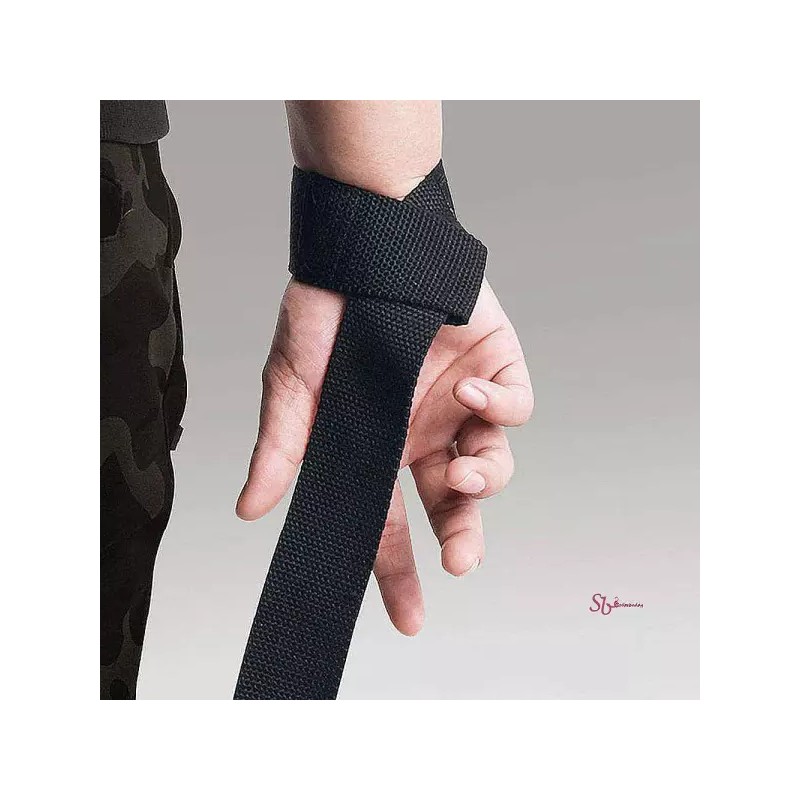 GripOn 그립온 헬스 웨이트 스트랩 리프팅 블랙vwx441 Grip-On Health Weight