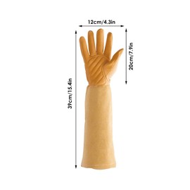 Gardening Gauntlet Gloves,Thornproof Pruning And Gardening Gloves | Work Gloves For Men Women, Large Gloves Anti-Slip For Garden, Stabproof For Picking, Shrub Cutting