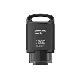 Silicon Power SP Silicon Power USB Memory Type C 32GB USB3.1 (Gen1) Black C10 SP032GBUC3C10V1K