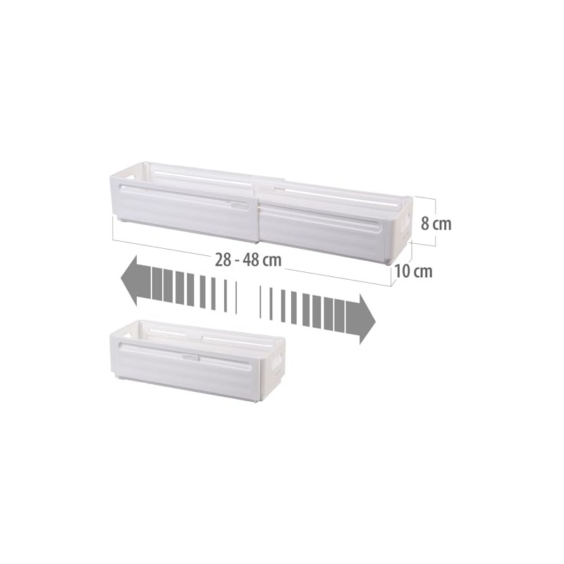 Rosenstein & Söhne Set of 2 Kitchen Cupboard Organisers, Foldable,