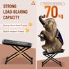 CAHAYA Guitar Footstool with Anti-Slip Rubber: Foldable for Guitar Playing
