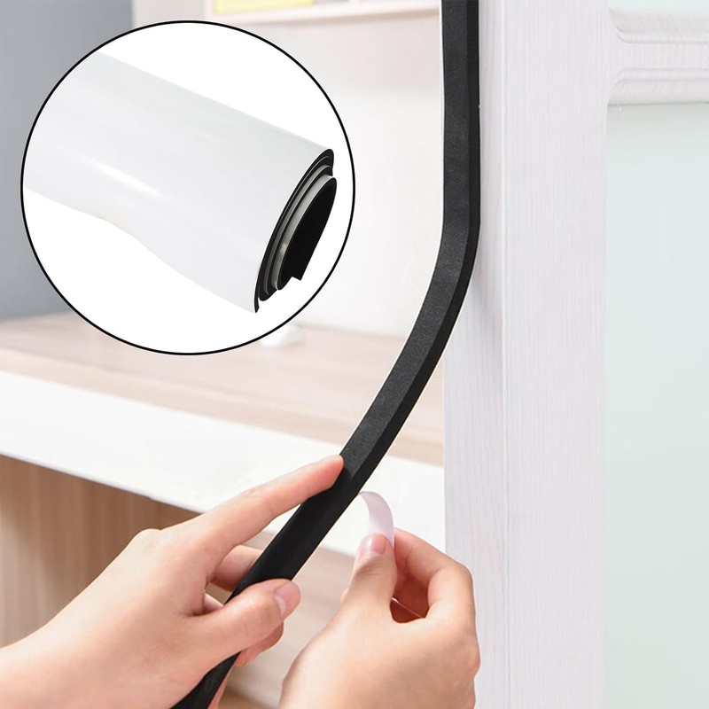 Closed Cell Neoprene Foam Rubber Sheet with Adhesive - 81