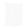 Kokuyo 書翰箋 Vertical Ruled 15 Lines White Quality Paper 色紙 Paper