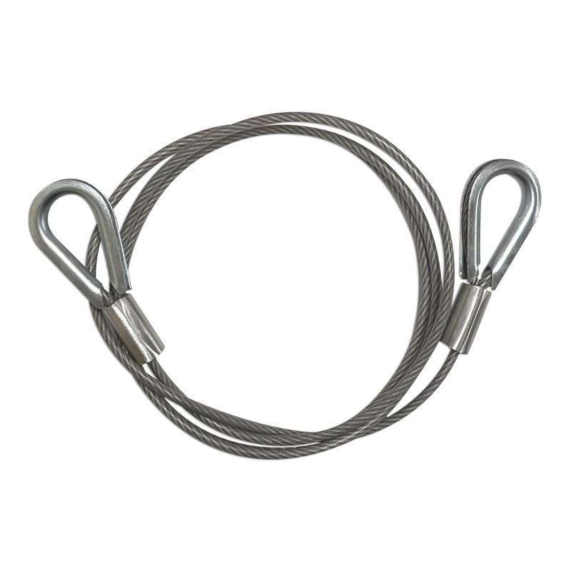 GORILLA-LIFT® Genuine Nylon Coated Cable and Quick Link Two Pack