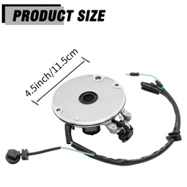 MospdyGear Stator Magneto Plate 6 Pole 5 Wire Coil, Replacement for Li-fan YX 140cc Kick Start Engine PIT PRO Trail Dirt Bike, Magneto Stator Plate and Coil