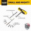 TuulKIT 18-in-1 Multifunction Screwdriver Set for all DIY tasks, has