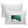2 Pack Pillow Cases Poly-Cotton Luxury Soft Brushed Microfiber Pillowcase