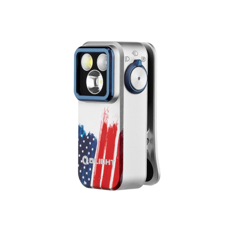 Olight Oclip Pro Stars & Stripes Edition 500 Lumens Clip