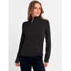 ANRABESS Womens Turtleneck Long Sleeve Sweater Tops Casual Soft Knit