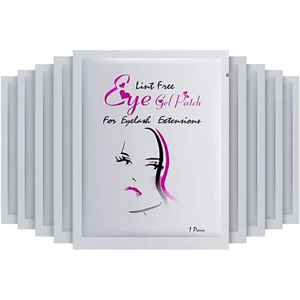 200 Pairs Eyelash Lash Extension Under Eye Gel Eye Pads Lint Patches (200 Pair)