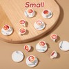 Lyreh 12pcs Mini Coffee Cups, 6 Styles Resin Miniature Coffee