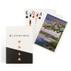 Minnesota, Summer Lake Sunset Scene (52 Playing Cards, Poker Size