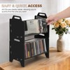 2 Pack Stackable CD Holder Organizer Rack, CD Storage Tower