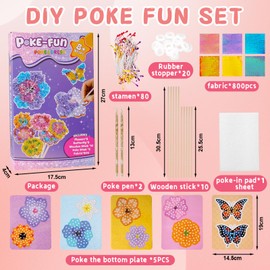 Corpower Craft Set Children from 6 Years, Craft Girls 8 Years - Artistic and Creative Toy, Handmade DIY Sets