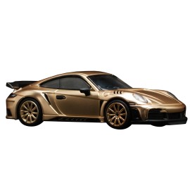 DCD 992 Stinger GTR Gold Metallic 1/64 Diecast Model Car by Pop Race
