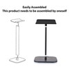 FUNFANG Headphone Stand Bottom Illuminated Headphone Holder RGB Light for