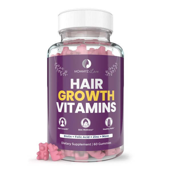Postpartum Hair Loss Vitamin - Biotin Gummies for Hair Growth,