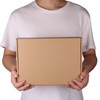 Serwrsw 11x8x2 Shipping Boxes Set of 6, Small Cardboard Boxes