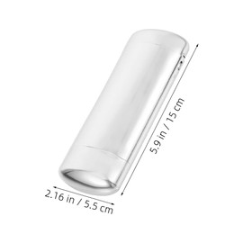 Holibanna 2pcs Lightweight Aluminum Eyeglasses Organizer Case Travel Sunglass Storage with Soft Interior Lining for Men and Women and Portable Eyewear Protection