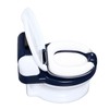 Children Potty Training Toilet, Removable Cushion Adjustable Toddler Realistic Toilet