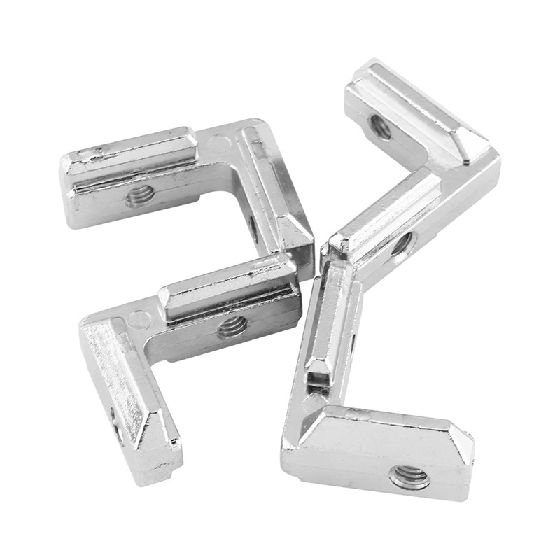 L Shape Aluminum Profile Interior Corner Connector Joint Carbon Steel